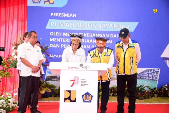 
					Diresmikan Menkeu, Kementerian PUPR Rampungkan Rusun Negara ASN Kemenkeu di Jayapura