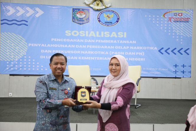 Cegah Penyalahgunaan Narkoba, Kemendagri Bekali Pegawai Soal Aturan dan Bahayanya