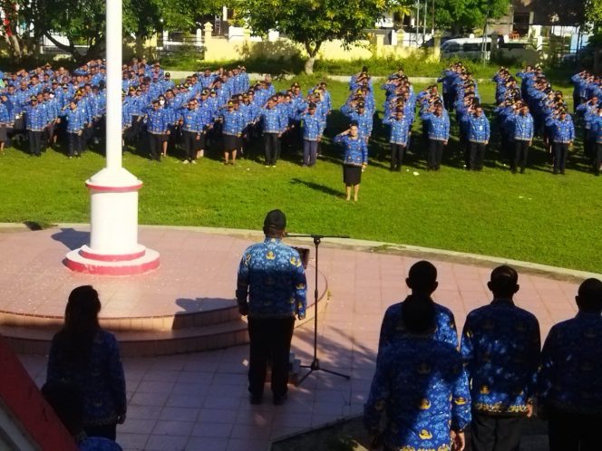 
					Pesan Pj Bupati Rote Ndao Order Maks Sombu Pada Apel Hari KORPRI