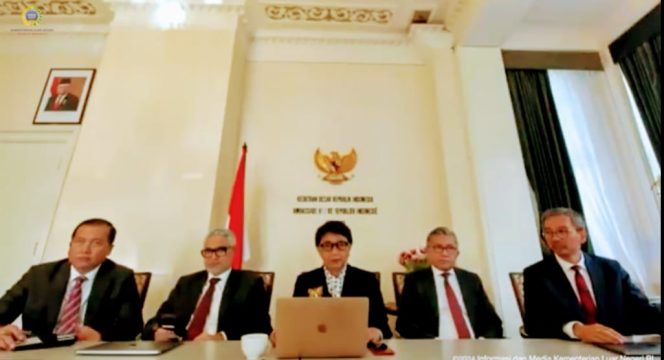 
					IMO-Indonesia Apresiasi Sikap Tegas Menlu Retno Desak Israel Mundur dari Gaza