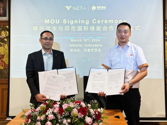 
					NETA Resmi Jalin Kerjasama dengan PT Gotion Green Energy Solutions Indonesia