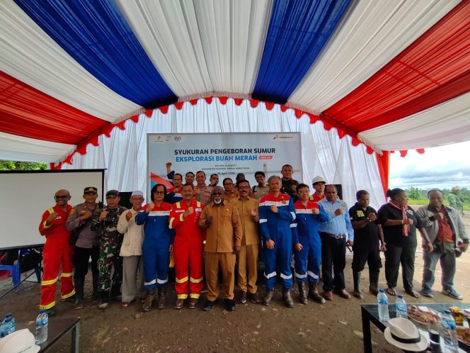
					SKK Migas dan Pertamina EP Zona Papua 14 Tajak Sumur Eksplorasi Buah Merah
