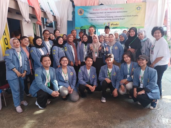 
					Sivitas Akademika Universitas Moestopo Gelar Pengabdian kepada Masyarakat Desa Jampang