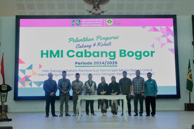 
					HMI Bogor Gelar Pelantikan Pengurus Cabang dan Kohati
