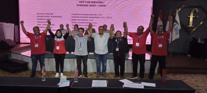 
					Carlos Rajagukguk & Irwan R. Bakkara Resmi jadi Ketum dan Sekjen DPP FSB NIKEUBA