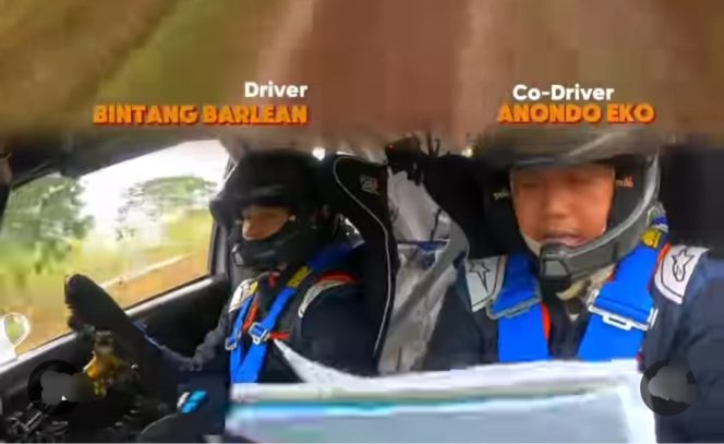 
					Pasangan Anondo Eko Dan Bintang Barlean Ramaikan Kejurnas Sumut Rally 2024