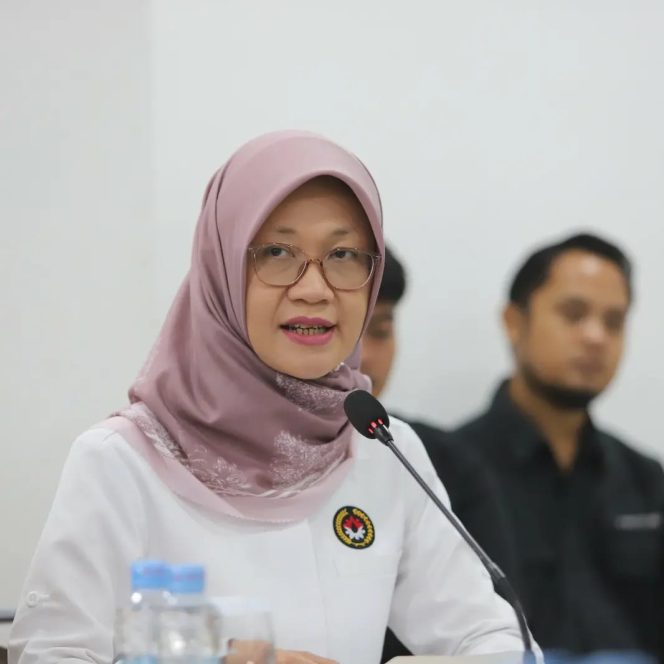 
					Foto: Deputi Bidang Koordinasi Peningkatan Kualitas Anak, Perempuan dan Pemuda Kemenko PMK Woro Srihastuti Sulistyaningrum, dok. Kemenko PMK