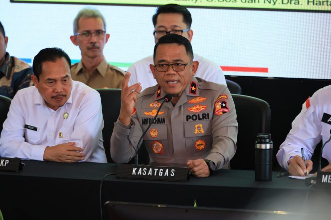 
					Foto: Kapolda Jawa Tengah, Ahmad Luthfi saat menyampaikan pengungkapan kasus mafia tanah, dok. istimewa