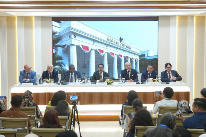 
					Foto: suasana kunjungan Delegasi Biro Komite Palestina PBB (Committee on the Exercise of the Inalienable Rights of the Palestinian People/CEIRPP) pada Jumat, 5 Juli 2024, dok. istimewa