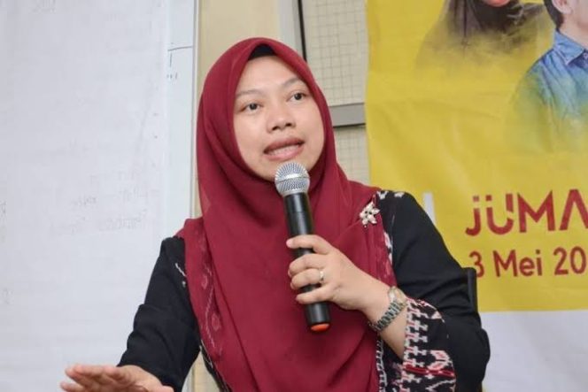 
					Foto: Pembina Perkumpulan untuk Pemilu dan Demokrasi (Perludem) Titi Anggraini, dok. Antara