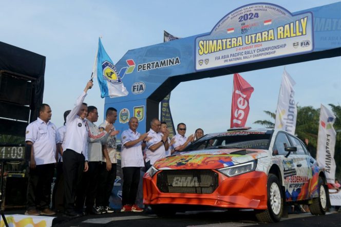 
					Pj Gubernur Agus Fatoni Sumut  Resmi Buka Asia-Pacific Rally Championship
