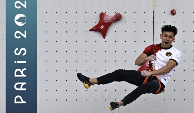 
					Foto: atlet panjat tebing Veddriq Leonardo, dok. Antara