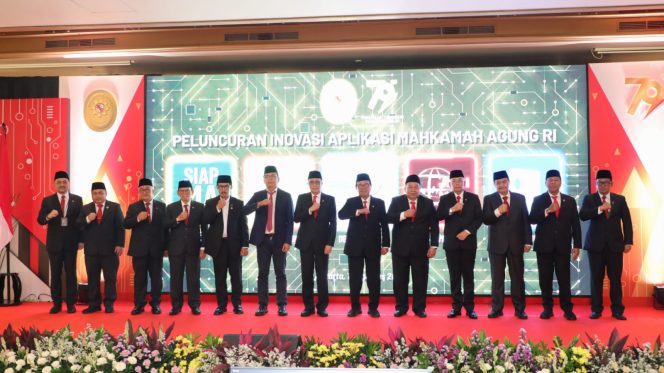 
					Foto: terkait peluncuran lima aplikasi penegasan komitmen MA, dok. istimewa