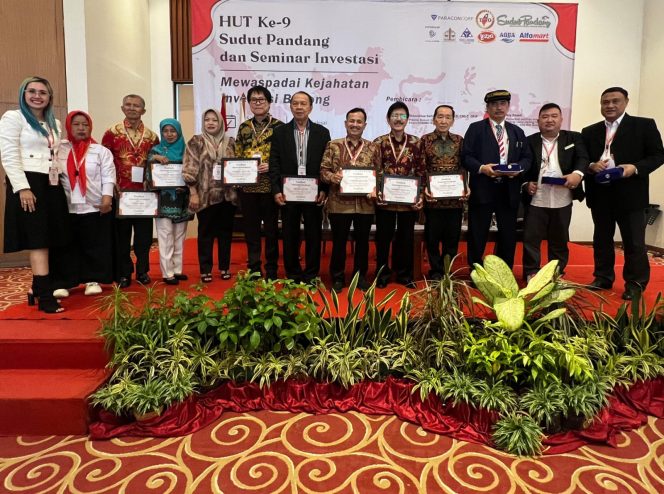 
					HUT ke-9 di Ancol, Media Sudut Pandang Sukses Gelar Seminar Hukum soal Investasi Bodong