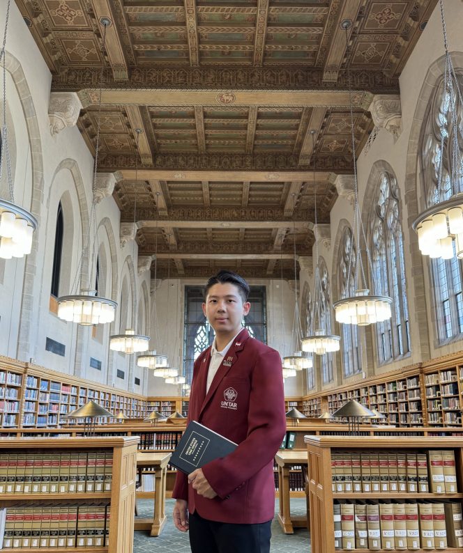 
					Kisah Menarik Mahasiswa Untar saat Belajar di Yale University AS