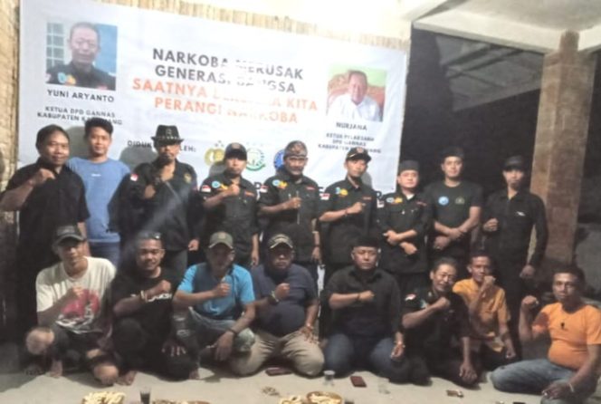 
					Ketua DPD GANNAS Siap Kembangkan Organisasi Untuk Perangi Narkoba di Kab Karawang