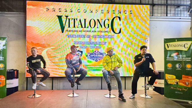 Peringati Hari Sumpah Pemuda, Vitalong C Gandeng Komunitas Gomax Adventure Di Kopdargab All Bikers All Island