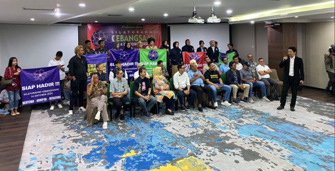 
					Foto: konferensi pers jelang Silaturahmi Kebangsaan 14 Oktober 2024, di Jakarta, Sabtu (12/10/2024)