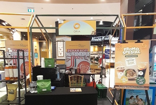 
					Oria Hotel Hadir di Pekan Kopi Nusantara 2024 Bersama Otten Coffee Di AEON Mall