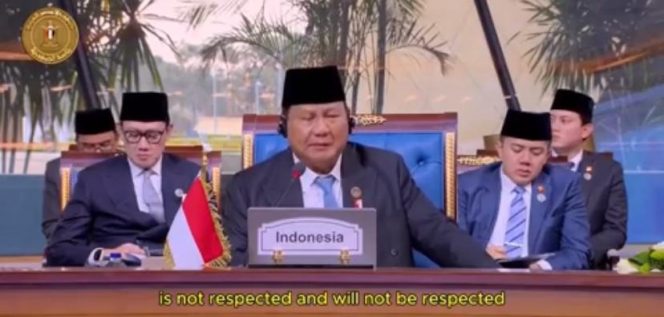 
					Presiden Prabowo Tegaskan Indonesia Selalu Dukung Palestina, Ajak Negara-negara D-8 Bersatu