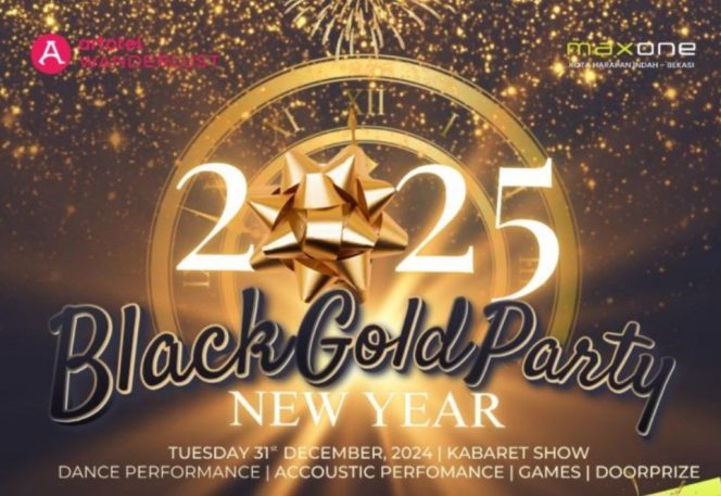 
					Rekomendasi Pilihan Tahun Baru, MaxOne Kota Harapan Indah Bekasi Gelar Acara  ‘’Black & Gold Party ‘’