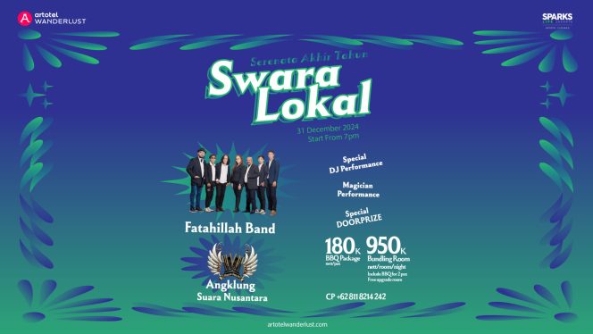
					Sparks Life Hotel Jakarta, Semarakan Program Akhir Tahun Artotel Wanderlust Bertajuk Serenata Akhir Tahun