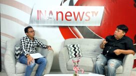 Uchok Sky Khadafi Direktur Center For Budget Analysis saat dialog virtual membahas program Makan Bergizi Gratis dengan Pemimpin Redaksi INAnews, M. Helmi Romdhoni pada Sabtu 21 Maret 2025 ( foto : INAnews)