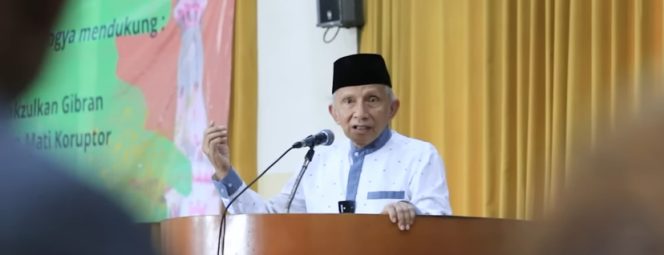 
					Foto: Amien Rais/tangkapan layar