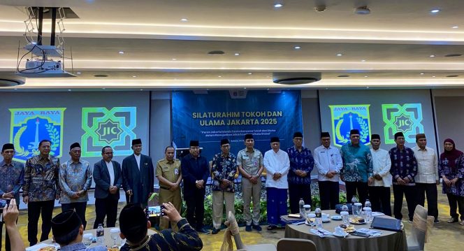 
					Foto: Silaturahim Tokoh dan Ulama Jakarta dengan tema: “Peran JIC Bersama Tokoh dan Ulama dalam Mewujudkan Jakarta sebagai Kota Global”, Selasa (24/6/2025), di Jakarta
