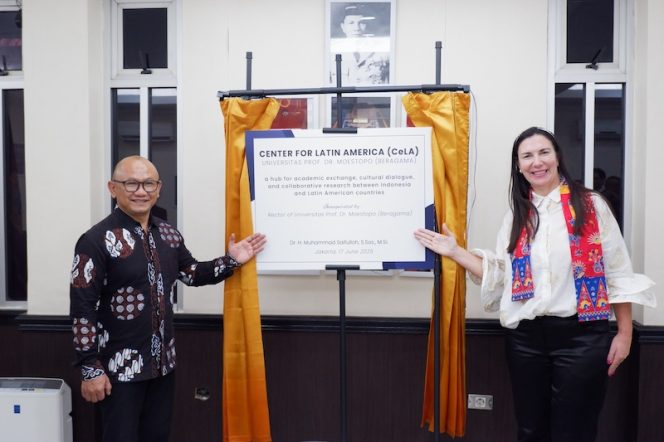 Resmikan Center for Latin America (CeLA), Universitas Moestopo Buka Pintu Baru Kolaborasi Global