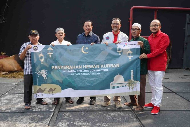 
					Pada Idul Adha 1446 H, Patra Drilling Contractor Berbagi Keberkahan Di Seluruh Wilayah Operasional