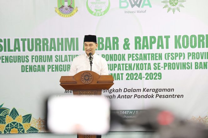 
					Gedung Pusat Dakwah Muhammadiyah Provinsi Banten, Kota Serang, Sabtu (5/7/2025)