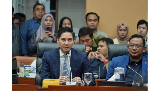 
					Ketua Fraksi Partai Gerindra DPR RI, Budisatrio Djiwandono ( foto : istimewa)