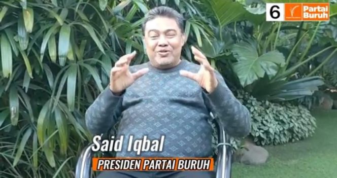 
					Foto: Said Iqbal/tangkapan layar