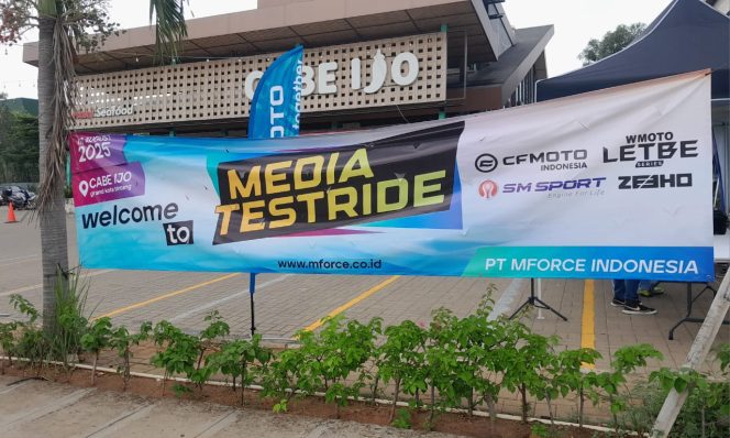 
					PT MFORCE Indonesia Undang Media Dan Influencer Lakukan Test Ride