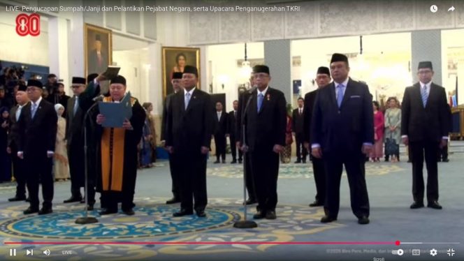 
					Suharto Resmi Menjabat Wakil Ketua Mahkamah Agung Bidang Yudisial