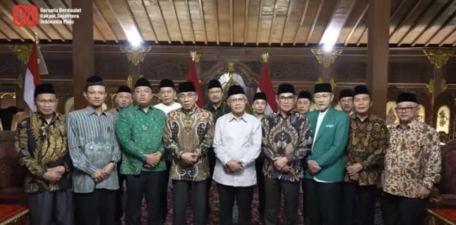 
					Foto: pimpinan 16 ormas Islam bertemu Prabowo di Hambalang/tangkapan layar