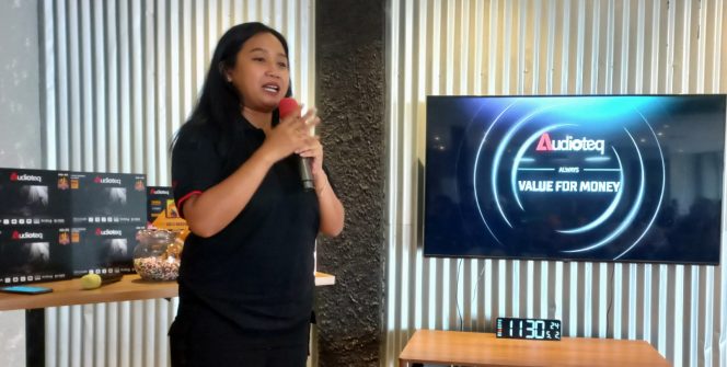 
					Media Gathering sekaligus peluncuran tiga head unit flagship dari Audioteq pada 20 September 2025 disalah satu kafe di kawasan Sunter,  Jakarta Utara ( foto : INAnews)