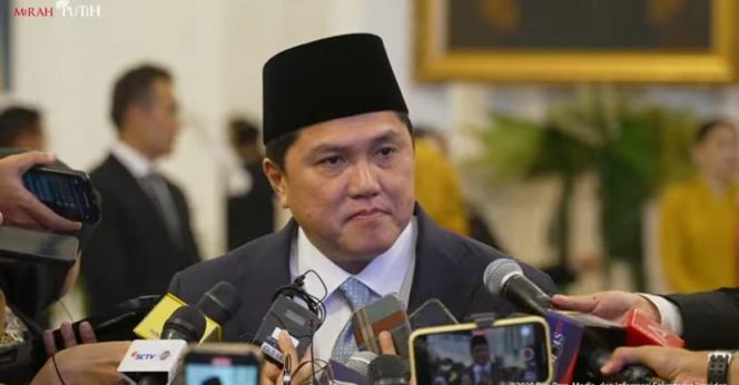 
					Foto: Erick Thohir/tangkapan layar