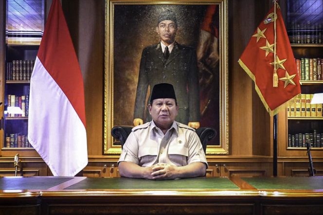 
					Presiden Republik Indonesia Prabowo Subianto 