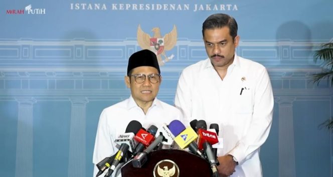 
					Foto: Muhaimin Iskandar-Maman Abdurrahman/tangkapan layar