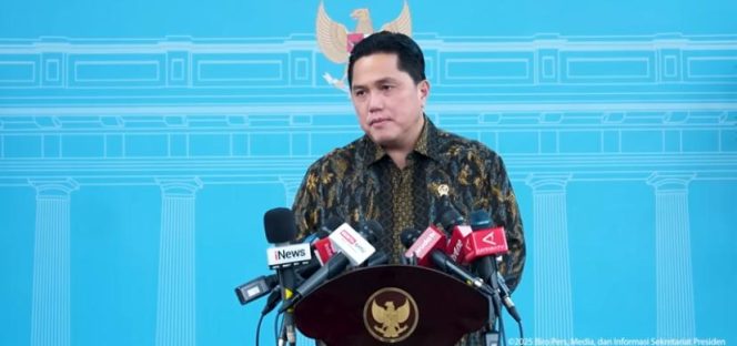 
					Foto: Erick Thohir/tangkapan layar