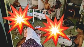 Korban ledakan siswa SMAN 72 Jakarta, ledakan diduga bom rakitan dan kejadian saat siswa melakukan sholat jumat berjamaah ( foto : dok )