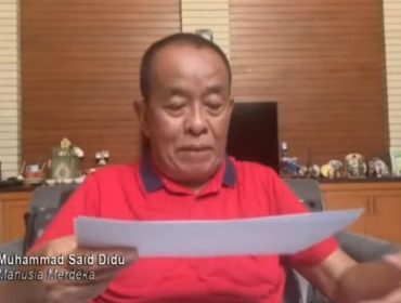 Foto: Said Didu/tangkapan layar