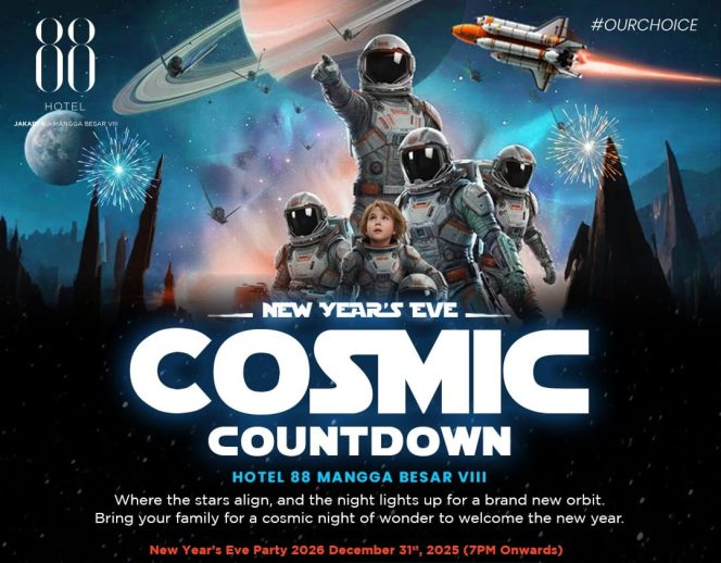 
					Rayakan Natal dan Tahun Baru dengan Nuansa Kosmik di Hotel 88 Mangga Besar VIII