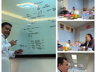 Dokumentasi foto pertemuan CWIG dan pihak BAT Instrumen Bank Internasional ( foto : istimewa)