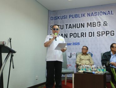 Haidar Alwi dalam acara Diskusi Publik INANews   di Jakarta ( foto : INAnews)