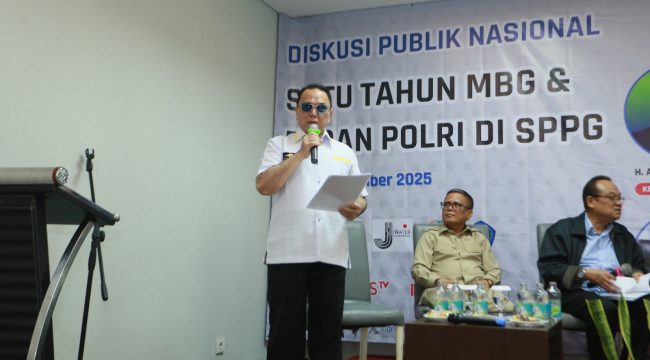 Haidar Alwi dalam acara Diskusi Publik INANews   di Jakarta ( foto : INAnews)