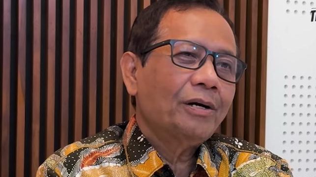 Foto: Mahfud MD/tangkapan layar