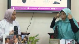 Foto: Maria Ulfah Anshor (kanan)/tangkapan layar